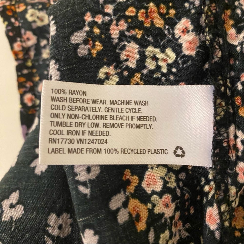 Art Class Girls 10/12 Large Sleeveless Floral Long Dress - Picture 7 of 14